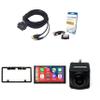 Alpine iLX-407, KCU-315UH USB/HDMI Extension Cable with SWI-CP2 Steering Wheel Interface, and Back Up Camera w/Frame view 1