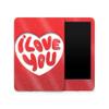 Glossy Glitter Skin Compatible with Amazon Kindle 6-inch 11th Gen (2022) - I Love You - Premium 3M Vinyl Protective Wrap Decal Cover - Easy to Apply | Crafted in The USA by MightySkins view 1