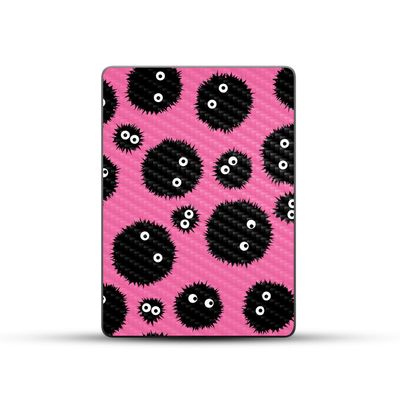 Carbon Fiber Skin Compatible with Amazon Kindle Paperwhite 5 6.8-inch 11th Gen (2021) - Soot Sprites - Premium 3M Vinyl Protective Wrap Decal Cover - Easy to Apply | Crafted in The USA by MightySkins