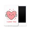 Carbon Fiber Skin Compatible with Amazon Kindle 6-inch 11th Gen (2022) - Angelic Love - Premium 3M Vinyl Protective Wrap Decal Cover - Easy to Apply | Crafted in The USA by MightySkins view 1
