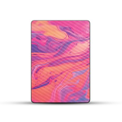 Carbon Fiber Skin Compatible with Amazon Kindle Paperwhite 5 6.8-inch 11th Gen (2021) - Sunset Flow - Premium 3M Vinyl Protective Wrap Decal Cover - Easy to Apply | Crafted in The USA by MightySkins