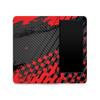 Carbon Fiber Skin Compatible with Amazon Kindle 6-inch 11th Gen (2022) - Grunge Red - Premium 3M Vinyl Protective Wrap Decal Cover - Easy to Apply | Crafted in The USA by MightySkins view 1