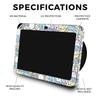 Carbon Fiber Skin Compatible with Amazon Echo Show 8 (3rd Gen, 2023) - Cloud Pals - Premium 3M Vinyl Protective Wrap Decal Cover - Easy to Apply | Crafted in The USA by MightySkins view 2