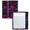 Carbon Fiber Skin Compatible with Amazon Kindle Oasis 7" (9th Gen) - Magenta Globe - Premium 3M Vinyl Protective Wrap Decal Cover - Easy to Apply | Crafted in The USA by MightySkins view 1