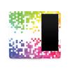 Carbon Fiber Skin Compatible with Amazon Kindle 6-inch 11th Gen (2022) - Rainbow Pixel - Premium 3M Vinyl Protective Wrap Decal Cover - Easy to Apply | Crafted in The USA by MightySkins view 1