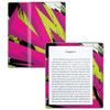Carbon Fiber Skin Compatible with Amazon Kindle Oasis 7" (9th Gen) - Grunge Magenta - Premium 3M Vinyl Protective Wrap Decal Cover - Easy to Apply | Crafted in The USA by MightySkins view 1