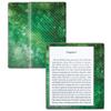 Carbon Fiber Skin Compatible with Amazon Kindle Oasis 7" (9th Gen) - Green Stars - Premium 3M Vinyl Protective Wrap Decal Cover - Easy to Apply | Crafted in The USA by MightySkins view 1