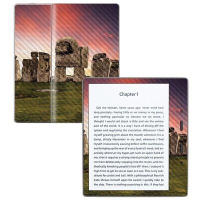 Carbon Fiber Skin Compatible with Amazon Kindle Oasis 7" (9th Gen) - Imposter - Premium 3M Vinyl Protective Wrap Decal Cover - Easy to Apply | Crafted in The USA by MightySkins