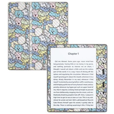 Carbon Fiber Skin Compatible with Amazon Kindle Oasis 7" (9th Gen) - Cloud Pals - Premium 3M Vinyl Protective Wrap Decal Cover - Easy to Apply | Crafted in The USA by MightySkins