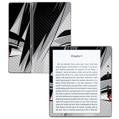 Carbon Fiber Skin Compatible with Amazon Kindle Oasis 7" (9th Gen) - Mysterious Romance - Premium 3M Vinyl Protective Wrap Decal Cover - Easy to Apply | Crafted in The USA by MightySkins