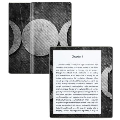 Carbon Fiber Skin Compatible with Amazon Kindle Oasis 7" (9th Gen) - Iron Goddess - Premium 3M Vinyl Protective Wrap Decal Cover - Easy to Apply | Crafted in The USA by MightySkins
