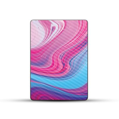 Carbon Fiber Skin Compatible with Amazon Kindle Paperwhite 5 6.8-inch 11th Gen (2021) - Magenta Pour - Premium 3M Vinyl Protective Wrap Decal Cover - Easy to Apply | Crafted in The USA by MightySkins
