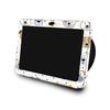 Carbon Fiber Skin Compatible with Amazon Echo Show 8 (3rd Gen, 2023) - Doodle Dogs - Premium 3M Vinyl Protective Wrap Decal Cover - Easy to Apply | Crafted in The USA by MightySkins view 1