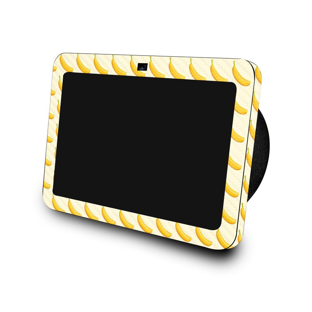 Carbon Fiber Skin Compatible with Amazon Echo Show 8 (3rd Gen, 2023) - Banana Grid - Premium 3M Vinyl Protective Wrap Decal Cover - Easy to Apply | Crafted in The USA by MightySkins