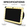 Carbon Fiber Skin Compatible with Amazon Echo Show 8 (3rd Gen, 2023) - Banana Grid - Premium 3M Vinyl Protective Wrap Decal Cover - Easy to Apply | Crafted in The USA by MightySkins view 2