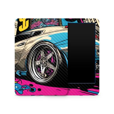 Carbon Fiber Skin Compatible with Amazon Kindle 6-inch 11th Gen (2022) - Street Racer - Premium 3M Vinyl Protective Wrap Decal Cover - Easy to Apply | Crafted in The USA by MightySkins