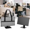 Monitor Carrying Case, 24in Computer Monitor Storage Bag, 24 Inch Padded Travel Bag, LCD Screens Compatible, Portable Computer Monitor Carrying Bag, For Screens and Monitors Gray view 2