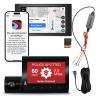 Cobra SC 220C Smart Dash Cam + Cobra 2.5A Micro USB Adapter Hardwire Kit view 1