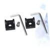 CAXUSD Sturdy Aluminum Alloy Cold Shoe Flash Mount Hot Shoe Adapter for Camera view 2