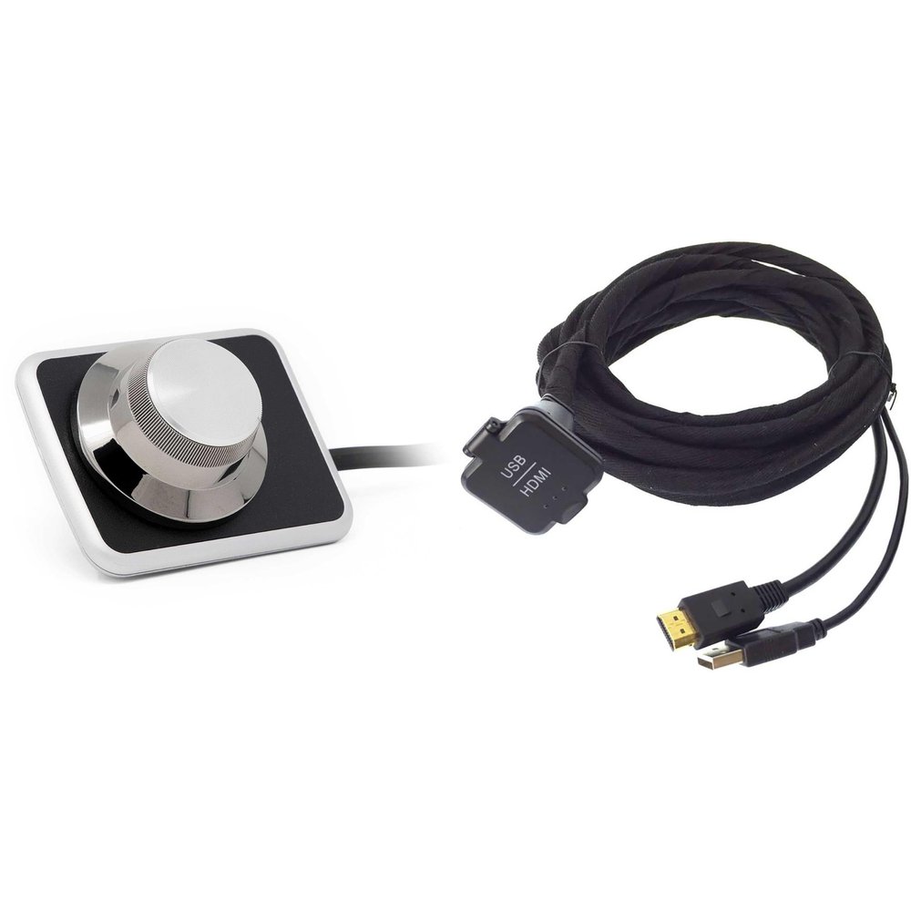 Alpine KCU-315UH USB/HDMI Extension Cable & RUX-H01 Bass Knob