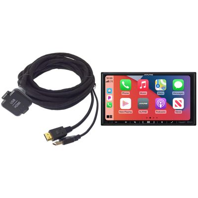 Alpine iLX-407, KCU-315UH USB/HDMI Extension Cable