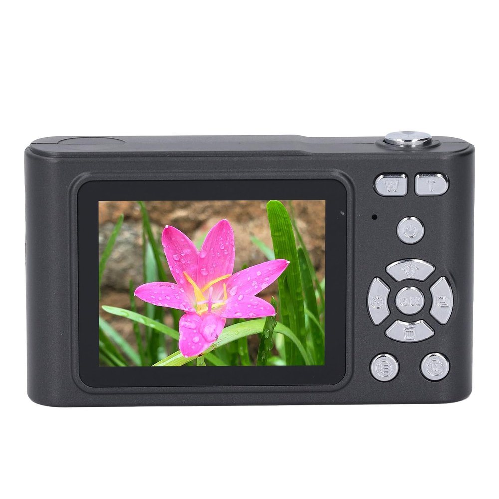 Digital Camera, Digital Vlogging Camera Motion Detection Recording for Daily Life (Black)