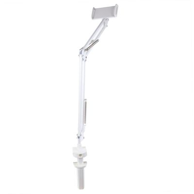 CAXUSD Articulating Arm Phone Mount with Long Arm Flexible Tablet Bracket for Desk Use Design with Rotation for and Smartphones
