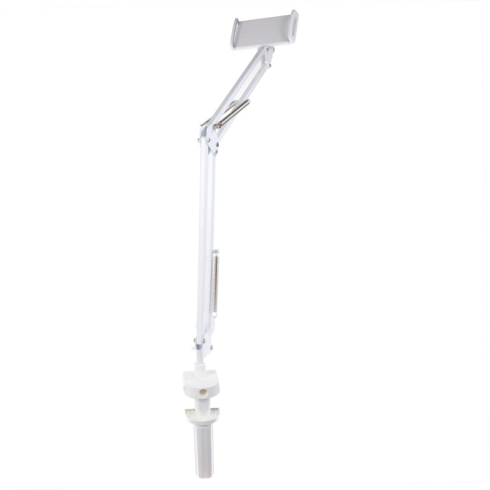 CAXUSD Articulating Arm Phone Mount with Long Arm Flexible Tablet Bracket for Desk Use Design with Rotation for and Smartphones