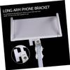 CAXUSD Articulating Arm Phone Mount with Long Arm Flexible Tablet Bracket for Desk Use Design with Rotation for and Smartphones view 4