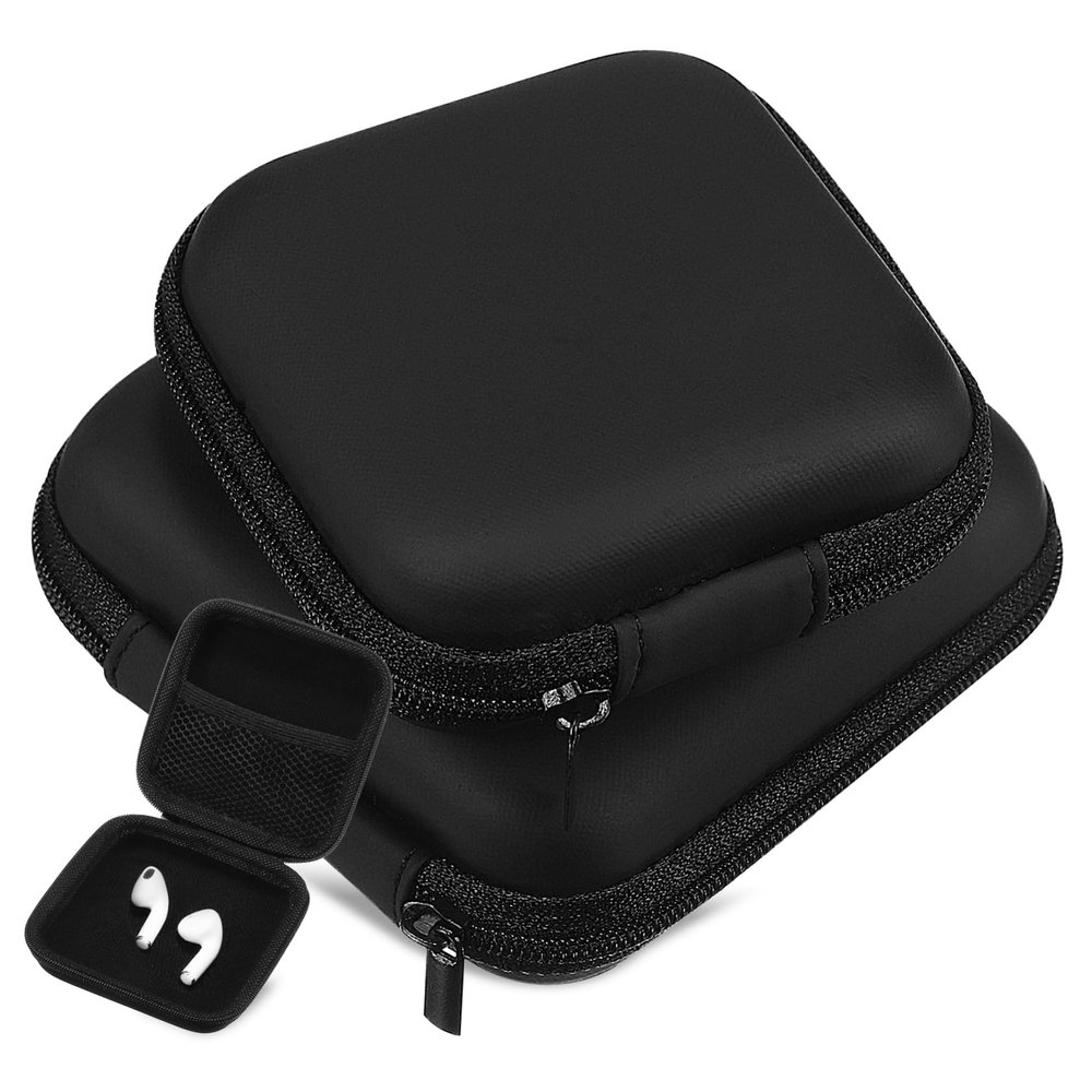 CIYODO 2pcs Small Electronic Storage Pouch Earphone Organizer for Cables Power Banks USB Flash Drives Compact Wear-Resistant Design for Travel and Daily Use