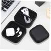 CIYODO 2pcs Small Electronic Storage Pouch Earphone Organizer for Cables Power Banks USB Flash Drives Compact Wear-Resistant Design for Travel and Daily Use view 3