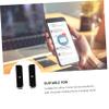 KONTONTY Wall-Mounted Adjustable Tablet and Phone Bracket Design for Home Office Easy Adhesive Installation Holds up to Two Devices Suitable for Various Wall Surfaces view 4