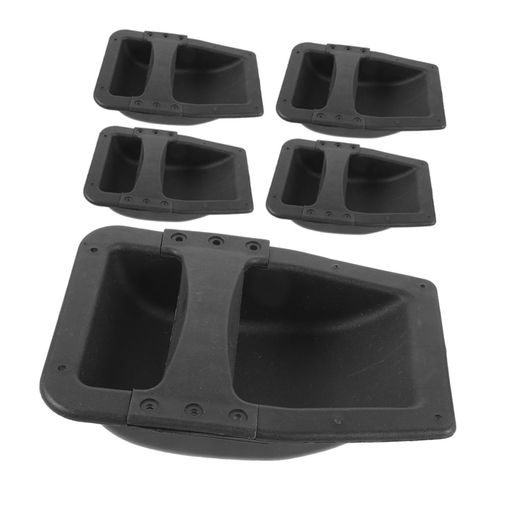 Abaodam 5pcs Plastic Amplifier Speaker Carry Handle Large Grip Replacement for Stage Audio Equipment Convenient Side Handle Design for