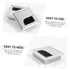 FELTECHELECTR 4pcs Cable Organizer Box Rectangular Cable Hole Cover for Desk Management Space Organizer for Home Office Use Convenient and Easy to Install view 4