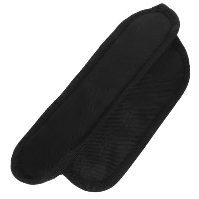 GAROZATION 1piece Shoulder Strap Cushion Pad for Backpack Thickened Padded Shoulder Support for Bags Reduces Strain and Pain Comfortable Use for Travel Hiking and Daily Carry Black Upgrade