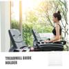 CAXUSD Acrylic Transparent Treadmill Book Holder E-Book Reader Rack for Tablets and Magazines Design for Exercise Equipment Safe and Practical Fitness Accessory view 3
