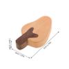 COOLHIYA Creative Wood Knob Cute Strawberry Tree Cabinet Handle Easy to Install for Boys and Girls Rooms Wardrobes and Bookcases Unique Design for Home Decor view 2