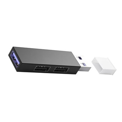 KONTONTY 3-Port USB Hub for Portable Data Hub Easy to Use Expand Your Accessory