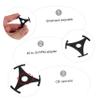 FELTECHELECTR 3pcs Triangle Disc Adapter Record Center-Hole Adapter for Turntables Replacement for High-Strength Design view 3