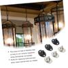 CAXUSD 6pcs Ceiling Hooks Top-Mounted Projector Mounts Multi-Purpose Hangers for Home Kitchen Bathroom view 4
