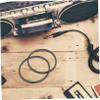 CAXUSD 20pcs Recorder Maintenance Flat Belts Cassette Belt Repair Kit for Tape Recorder DVD Drive view 3