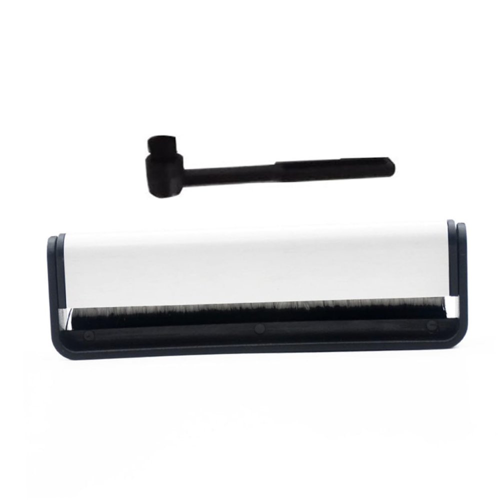 CAXUSD 2pcs Static Record Brush Vinyl Record Cleaning Kit Gentle Bristles Scratch Easy to Clean