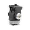 CAXUSD Head Hot Shoe Mount Adapter for Camera Mini Swivel Head for DSLR Camcorder and Cell Phone Wrench for Photography and Video Lighting view 1