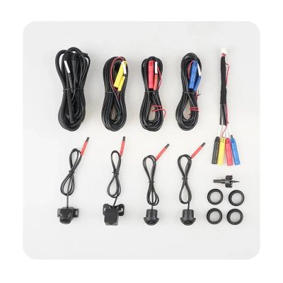 360 Panorama Camera Car Bird View System 4 Camera Rear/Front/Left/Right 360 Camera Compatible For A/ndroid Car Radio (Not Sold Separately)