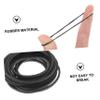 CAXUSD 20pcs Recorder Rubber Belts for Tape Decks Rubber Repair Belts for Cassette Players Compatible Dvd Drives and Personal Stereos Thickness view 3
