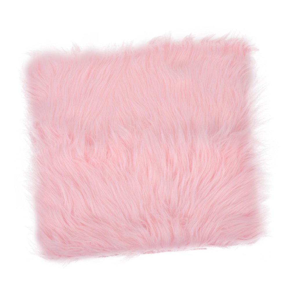Cabilock Fluffy Photo Plush Cushion Prop for Product Display Soft Comfortable Mat for Nail Art Jewelry Cosmetics Photography Multi-Functional Background Rug for Desktop Decoration and