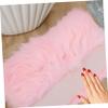 Cabilock Fluffy Photo Plush Cushion Prop for Product Display Soft Comfortable Mat for Nail Art Jewelry Cosmetics Photography Multi-Functional Background Rug for Desktop Decoration and view 2