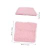 Cabilock Fluffy Photo Plush Cushion Prop for Product Display Soft Comfortable Mat for Nail Art Jewelry Cosmetics Photography Multi-Functional Background Rug for Desktop Decoration and view 3