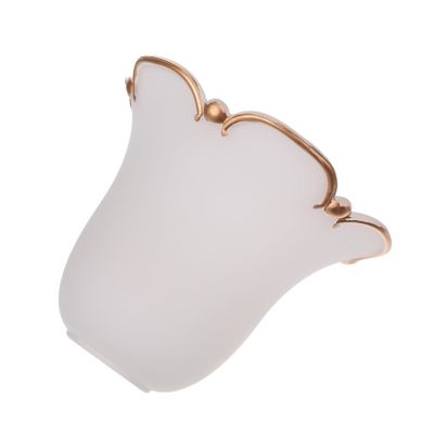WHAMVOX 1pc Glass Lamp Shade Cover for Replacement Lampshade for Easy Installation Eye-friendly Light for Bedroom and Living Room Decor