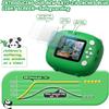 Uffylle Panda Kids Camera Instant Print Photo with 32G Card, 1080P HD Video Instant Cameras Age 3-12, Digital Toddler Camera Toys with Color Pens for DIY 3-12 Year Old Girls Boys Gifts Birthday, Green view 2